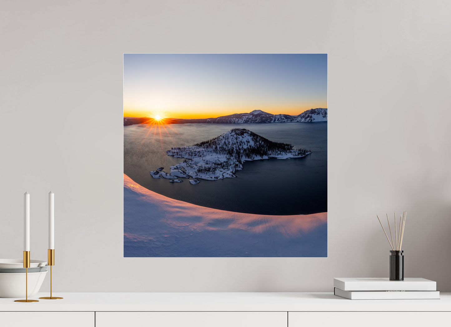Crater Lake Sunrise