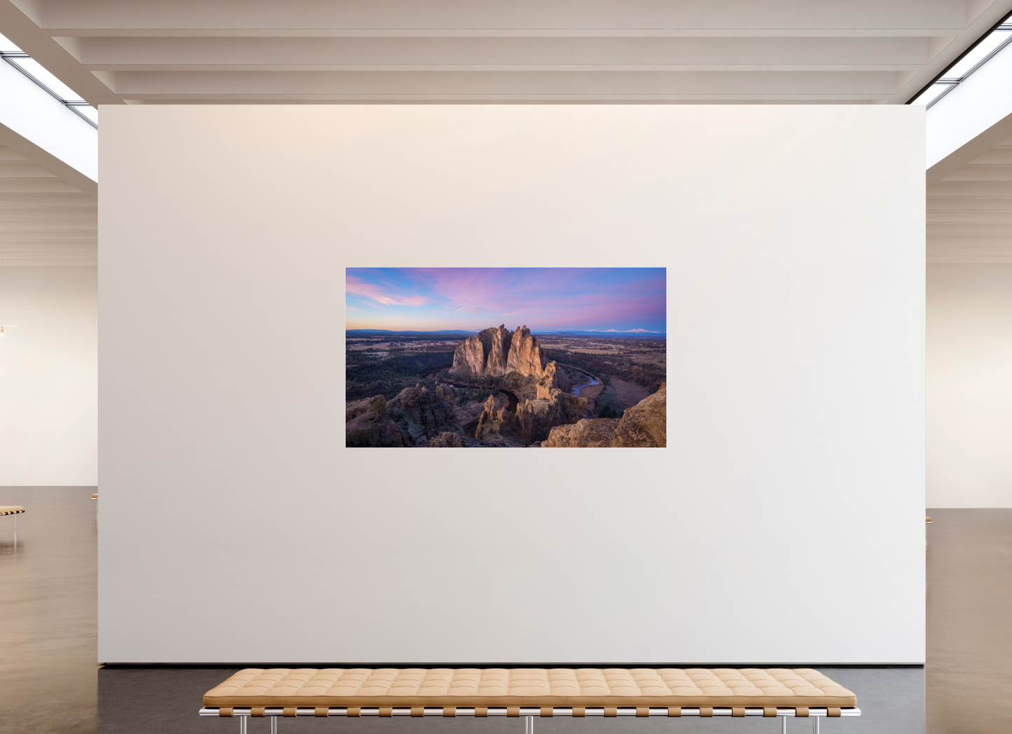 80 x 45″, Photo Print Under Acrylic Glass Enlightenment
