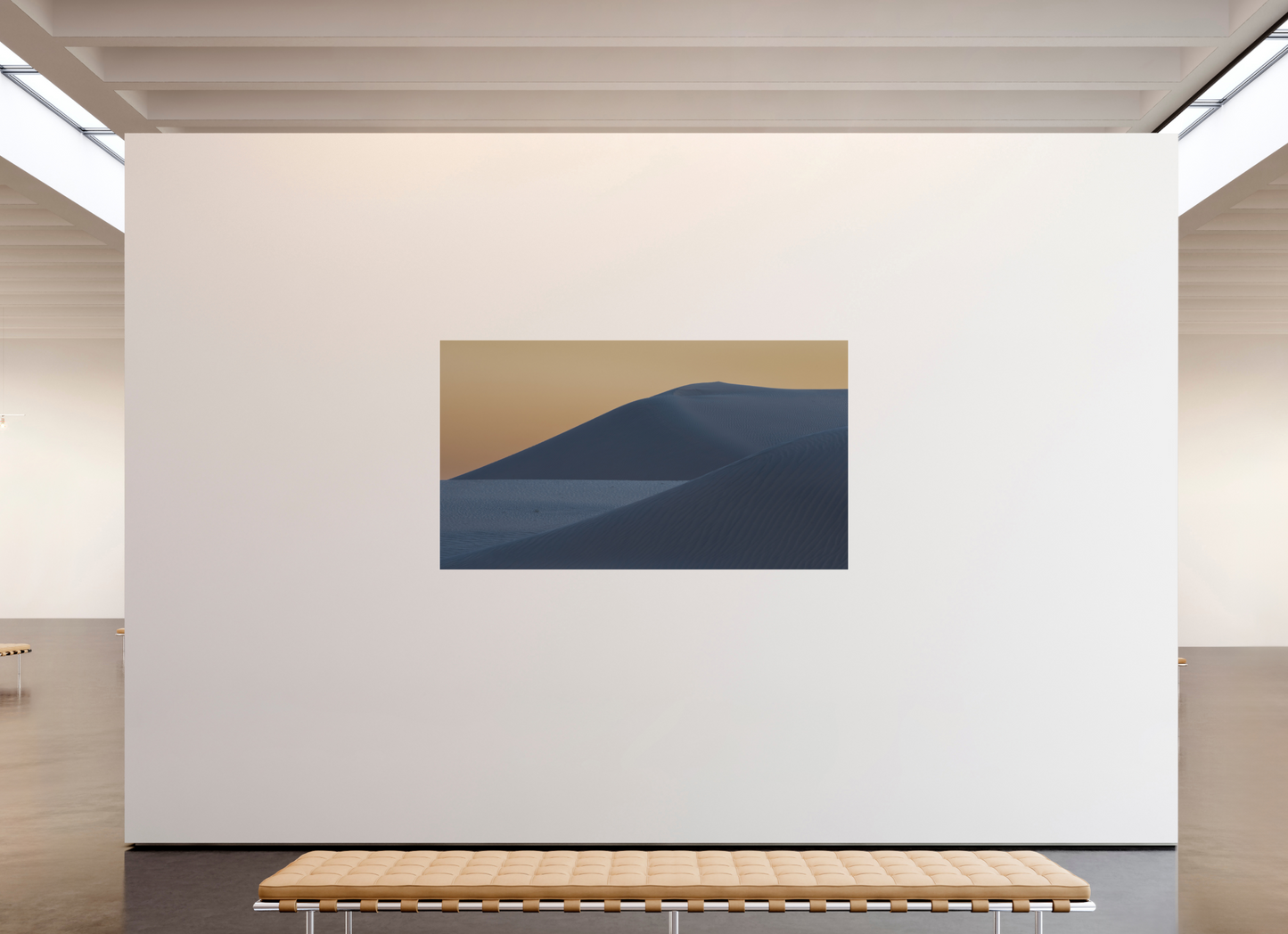 80 x 45″, Photo Print Under Acrylic Glass Dune
