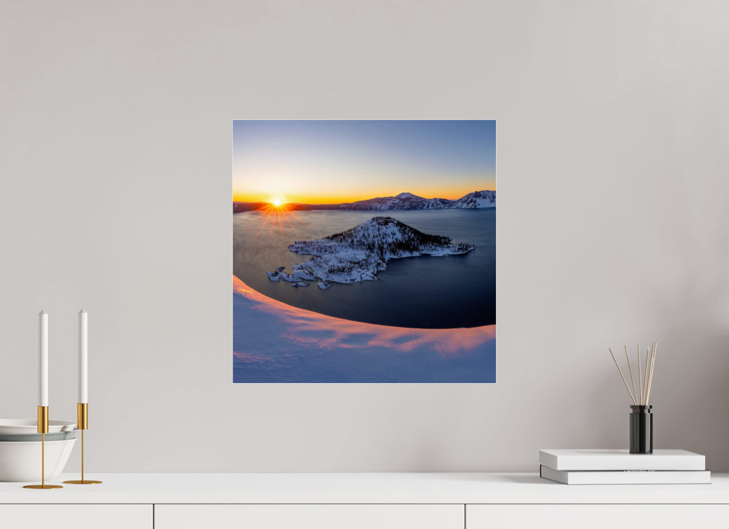 Crater Lake Sunrise