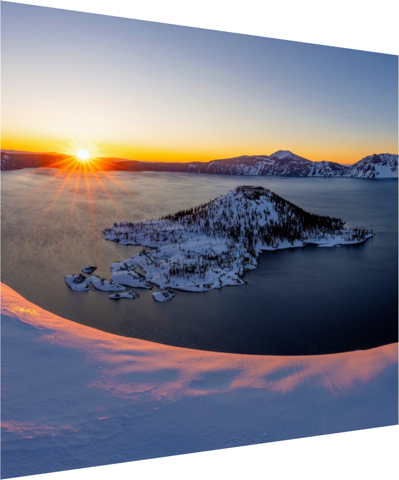 Crater Lake Sunrise