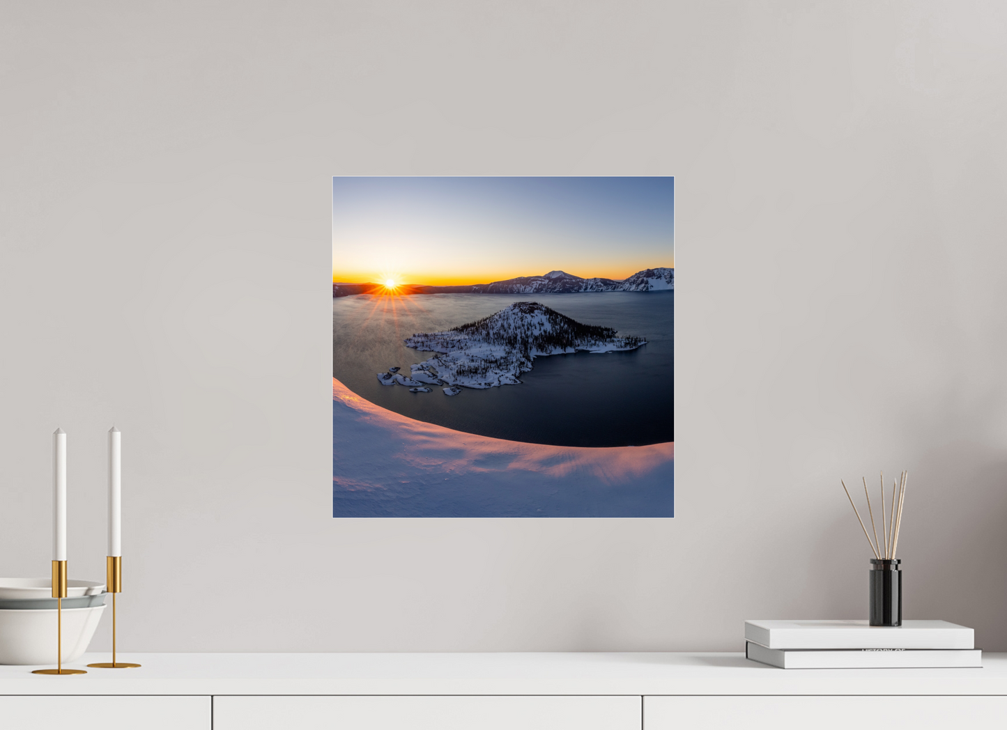Crater Lake Sunrise