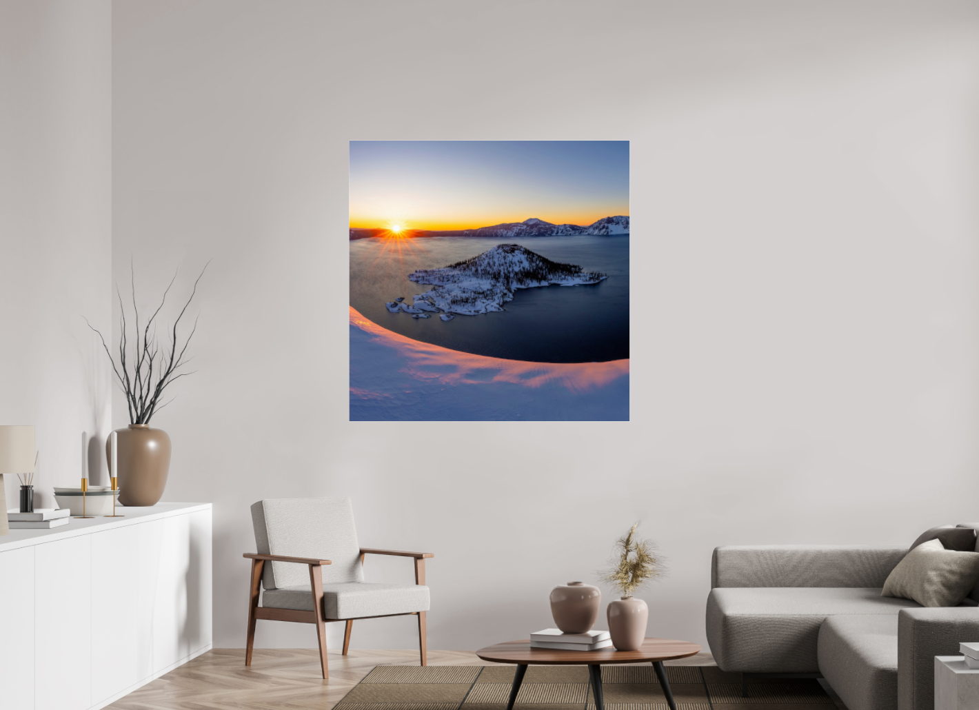 Crater Lake Sunrise