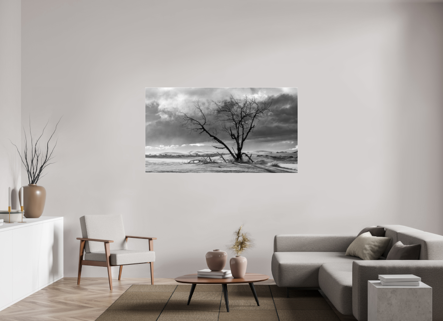 In A Landscape
