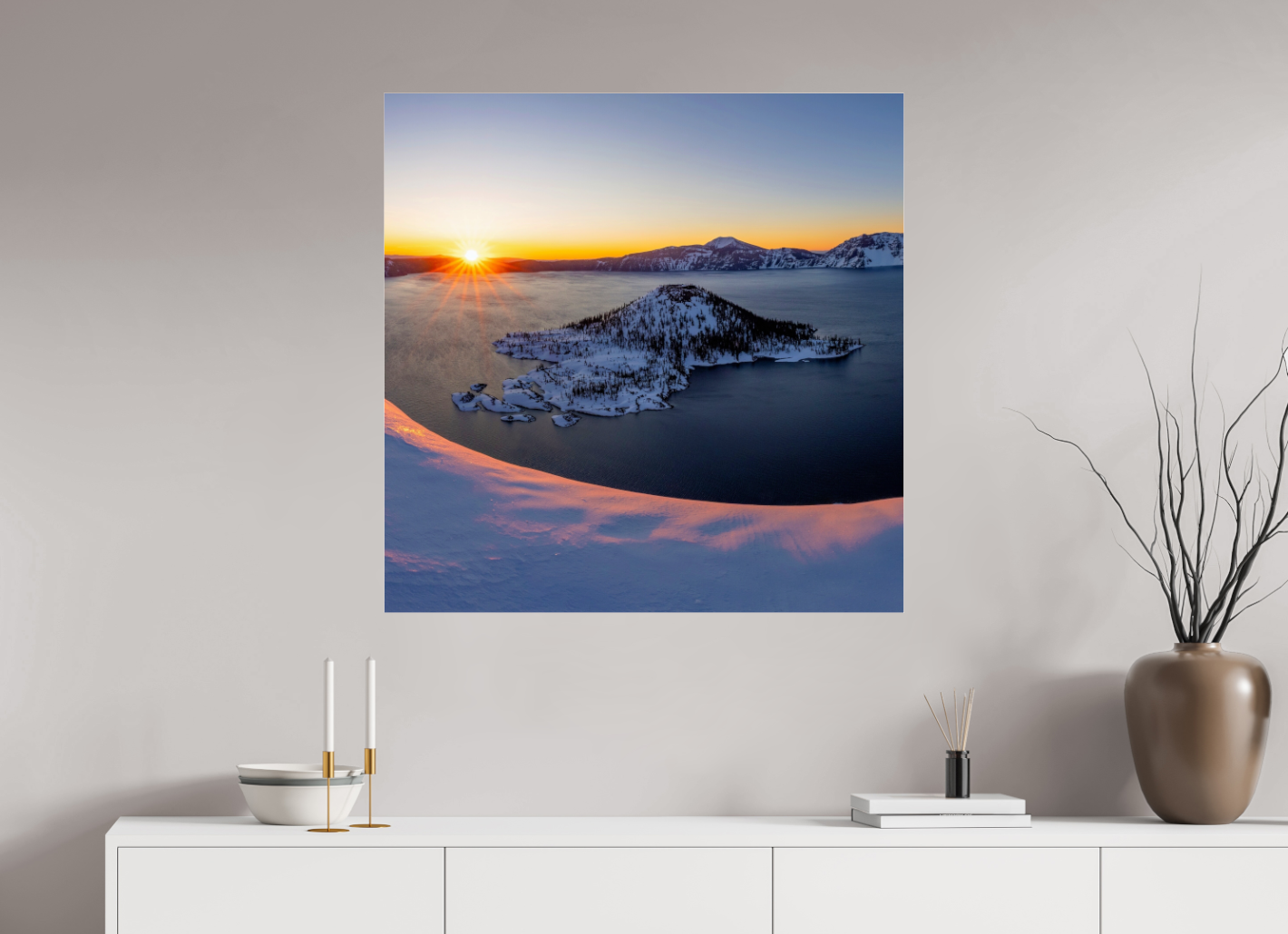 Crater Lake Sunrise