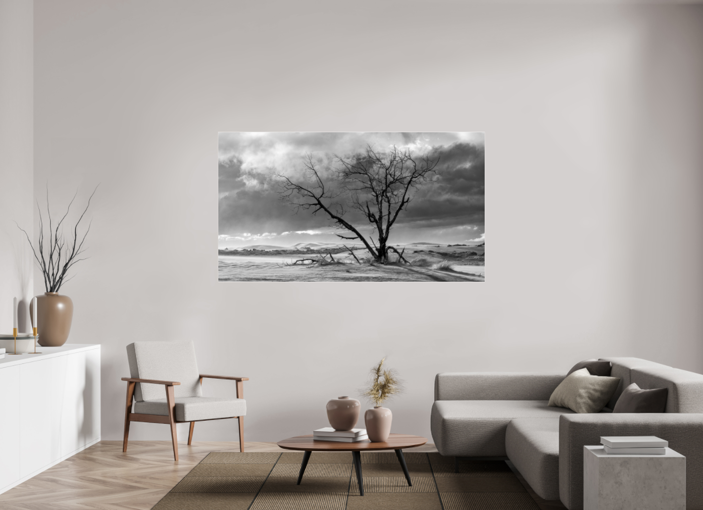 In A Landscape