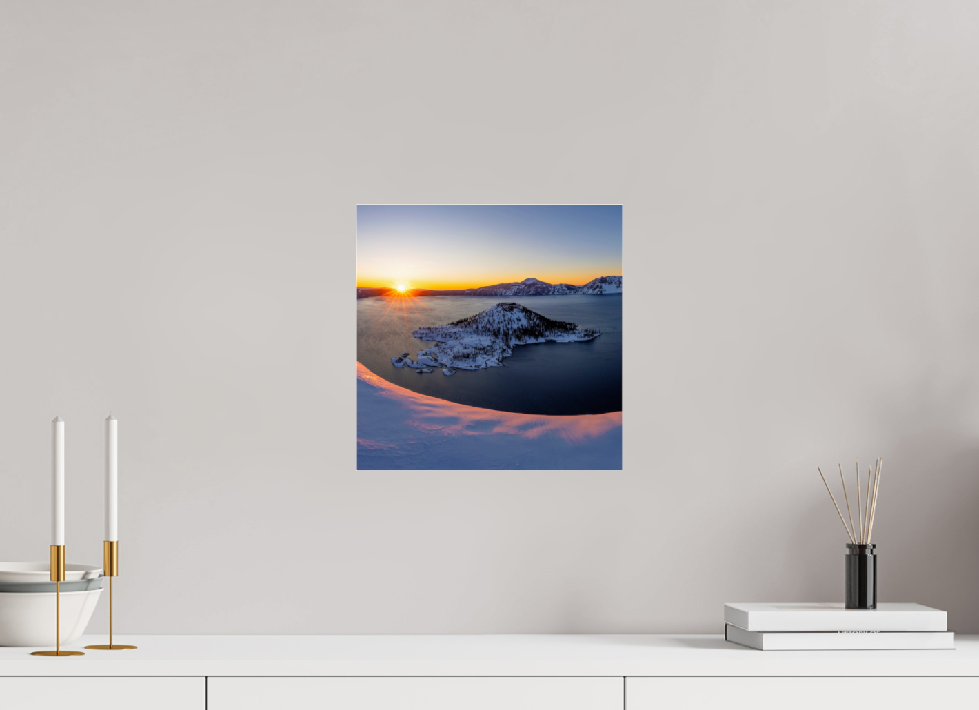 Crater Lake Sunrise