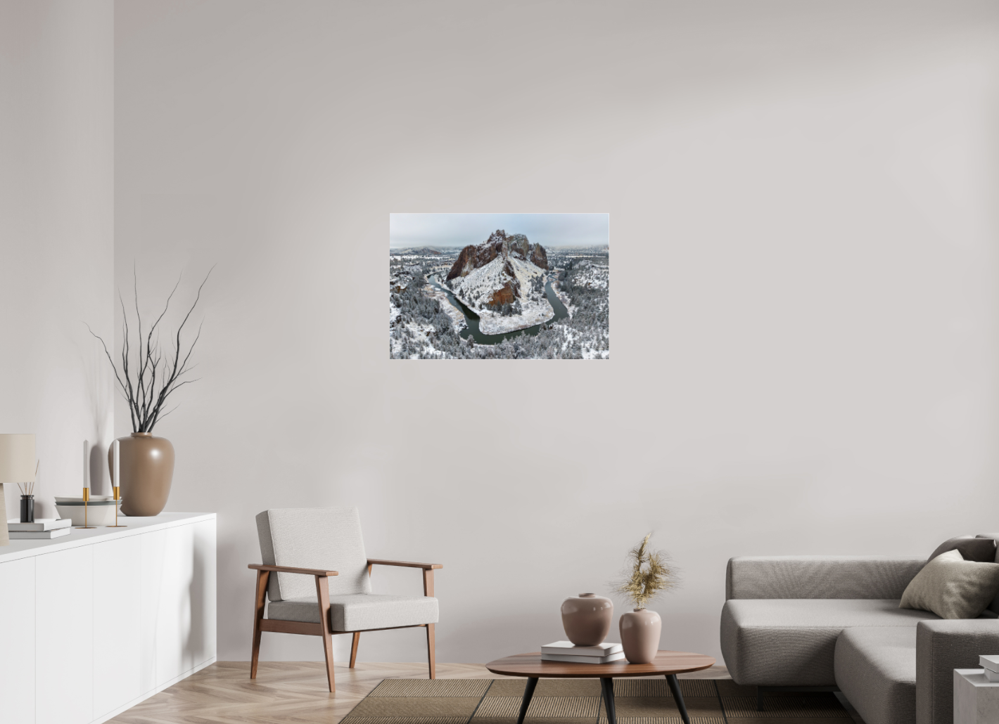 Winter Embrace of Smith Rock