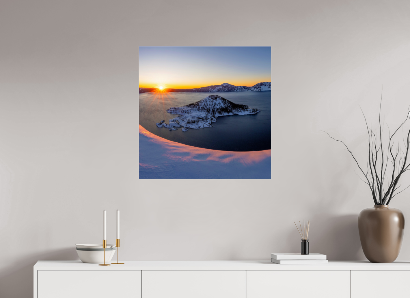 Crater Lake Sunrise