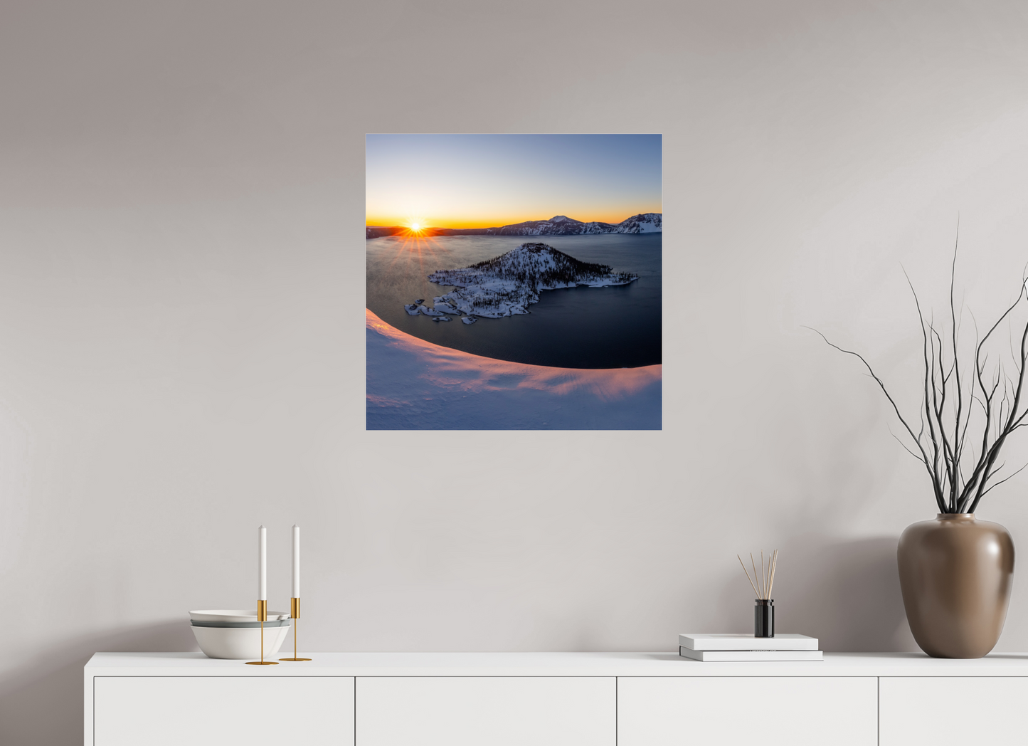 Crater Lake Sunrise