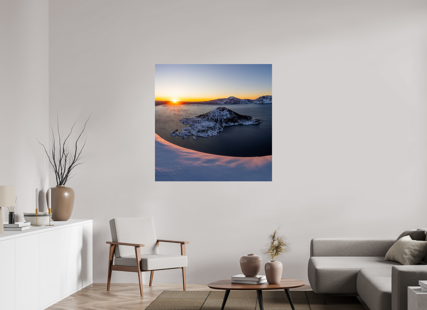 Crater Lake Sunrise