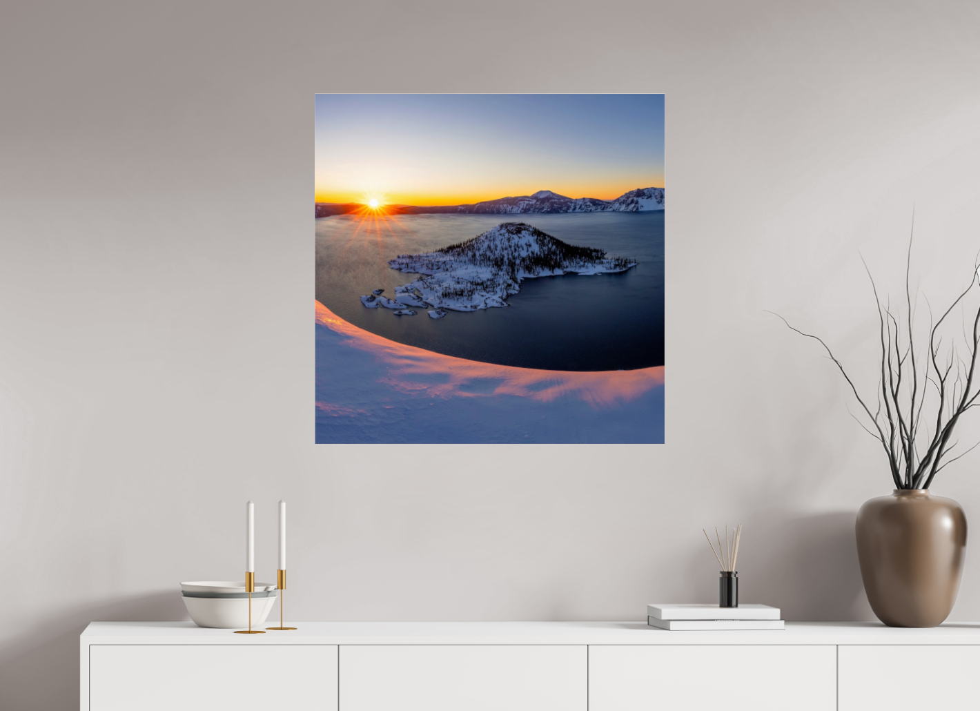Crater Lake Sunrise