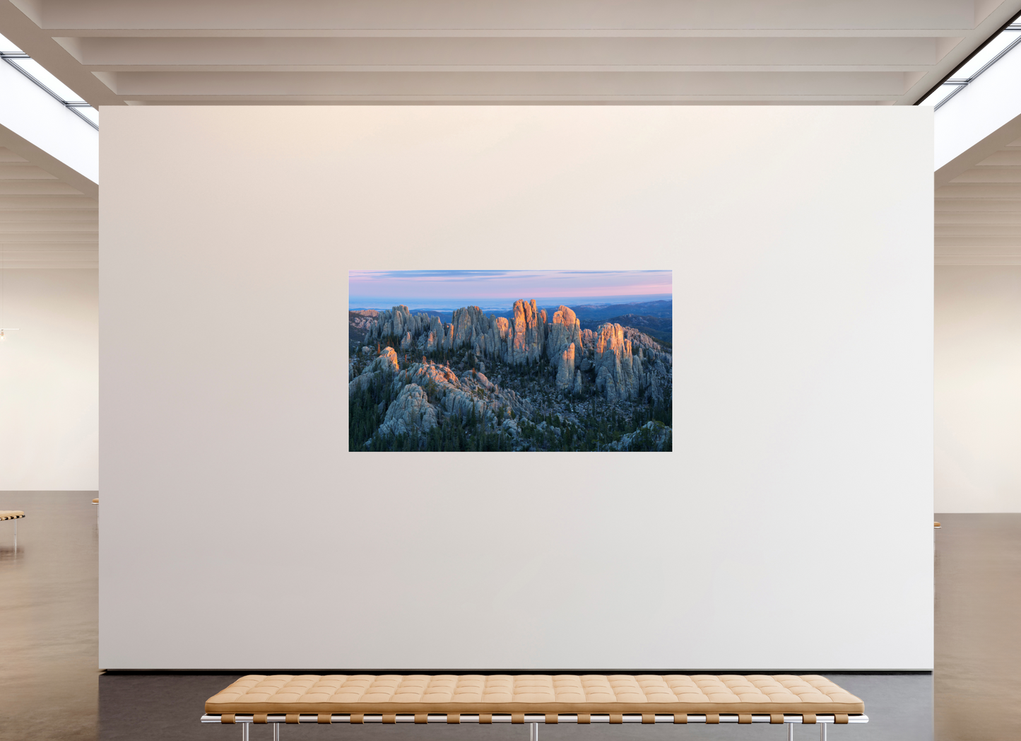 80 x 45″, Photo Print Under Acrylic Glass The Cathedral Spires