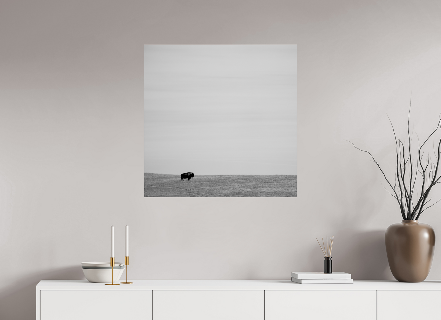 30 x 30″, Photo Print Under Acrylic Glass Trailblazer
