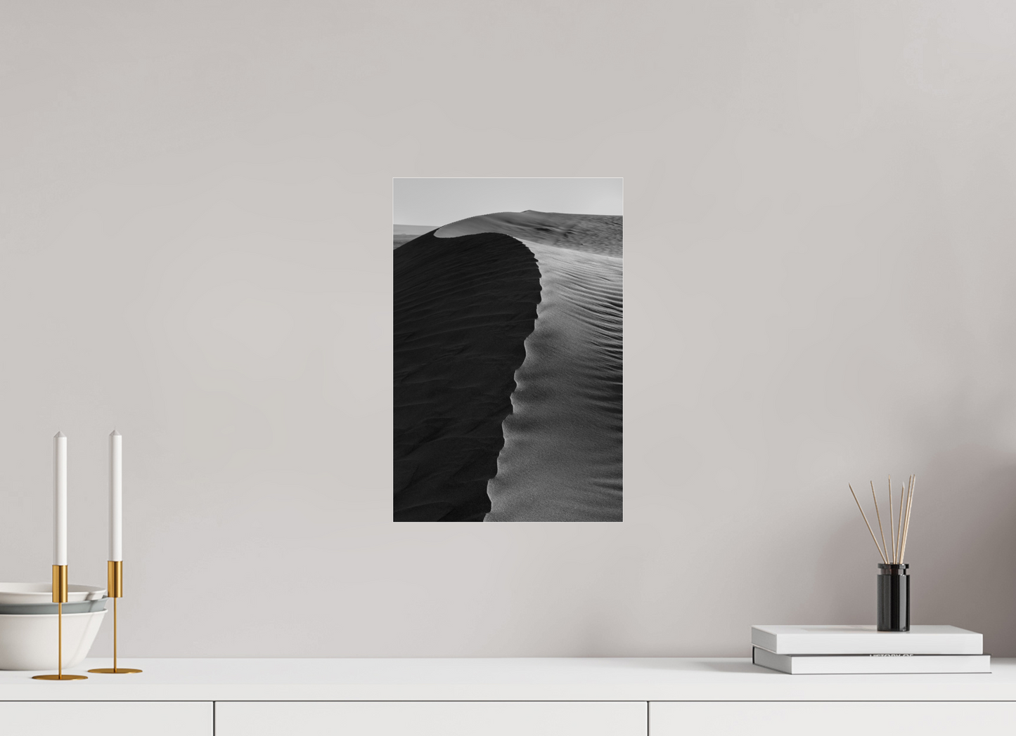 10 x 15″, Photo Print Under Acrylic Glass Edge of Silence