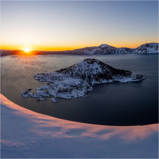 Crater Lake Sunrise