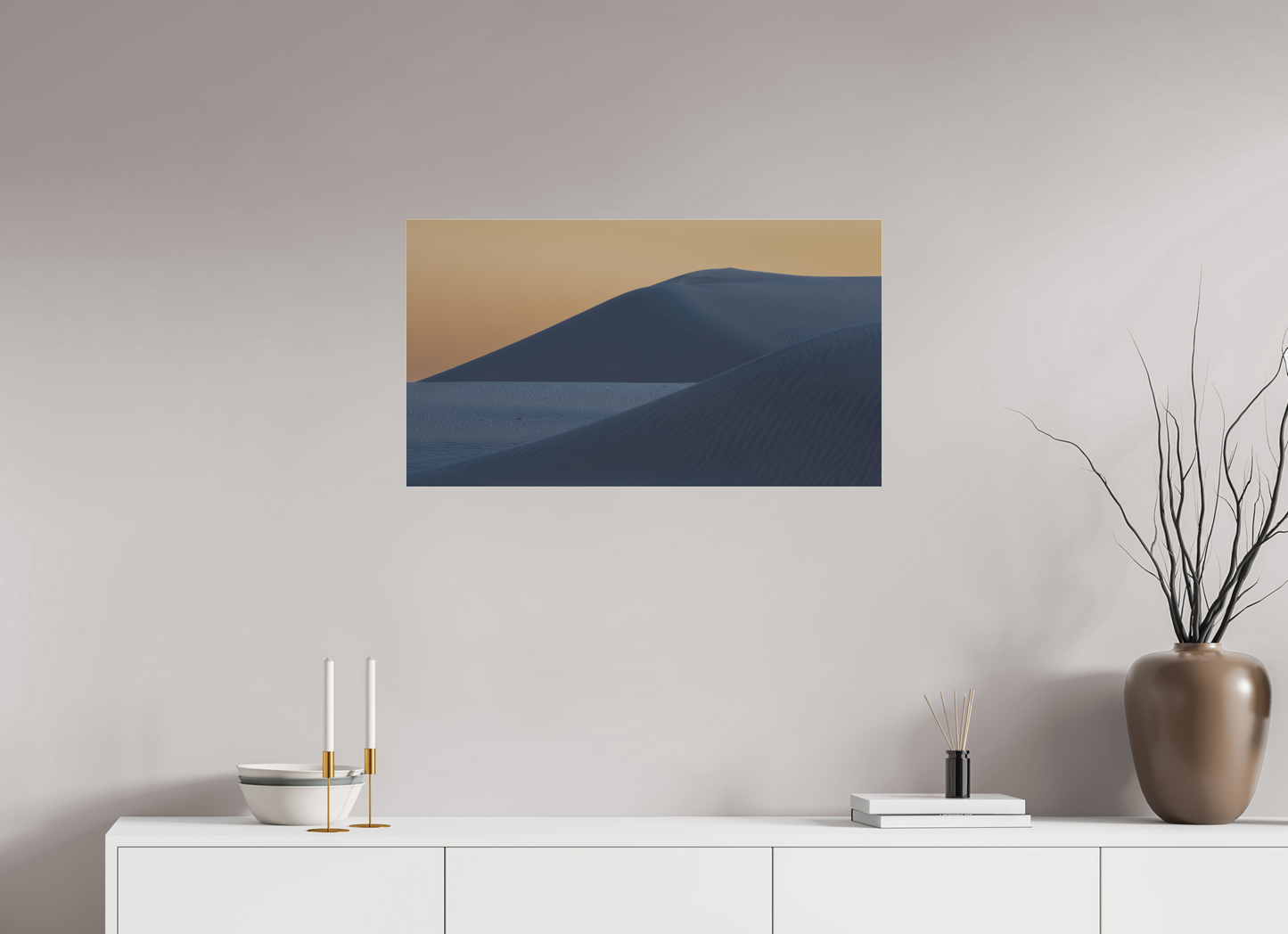 32 x 18″, Photo Print Under Acrylic Glass Dune