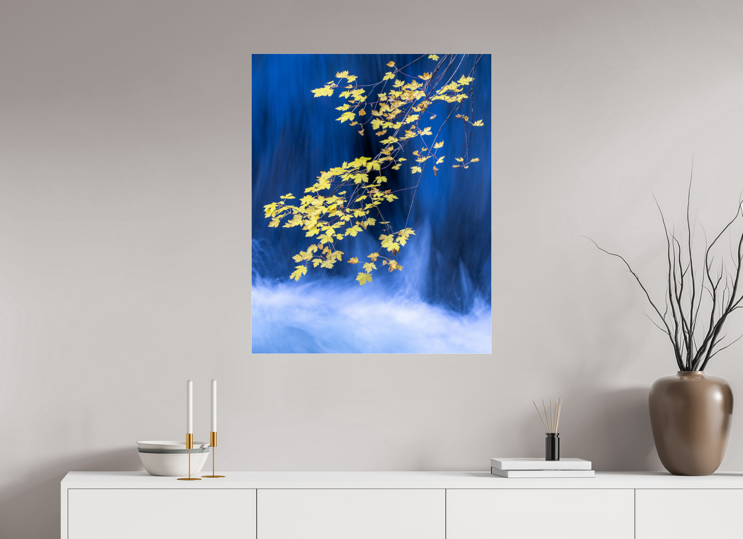 28 x 35″, Photo Print Under Acrylic Glass Flow