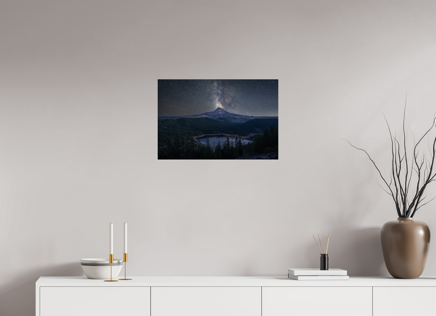 24 x 16″, Photo Print Under Acrylic Glass Galactic Eruption