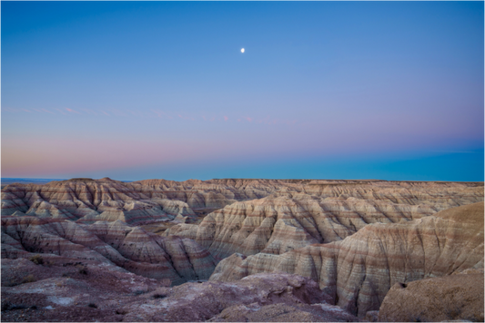 Main image Moon Over The Badlands