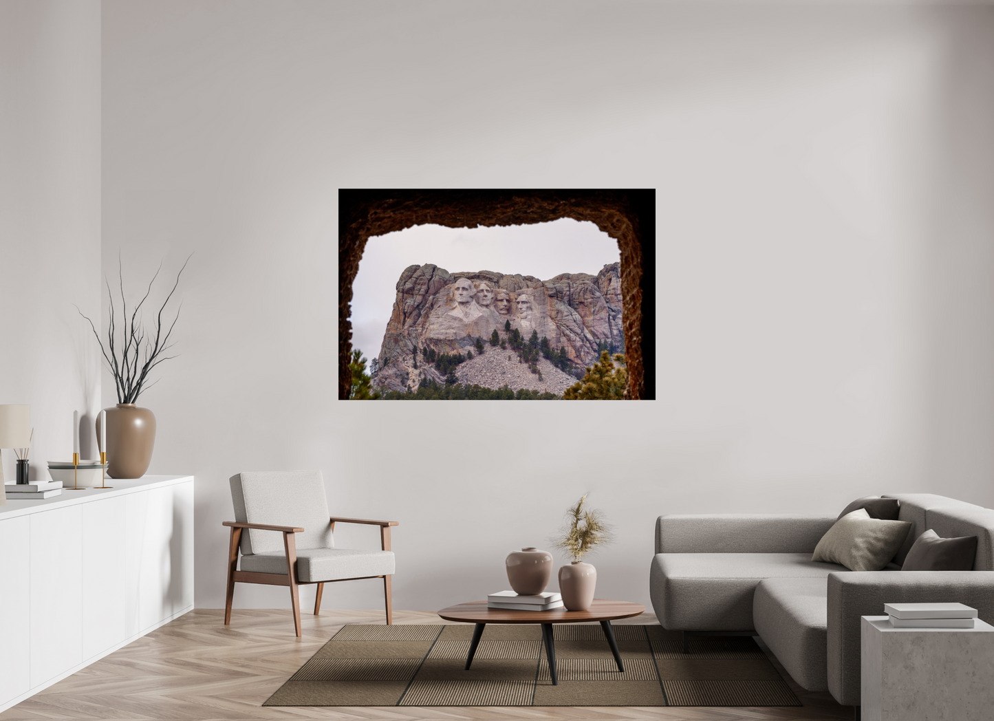 66 x 44″, Photo Print Under Acrylic Glass Tunnel Vision