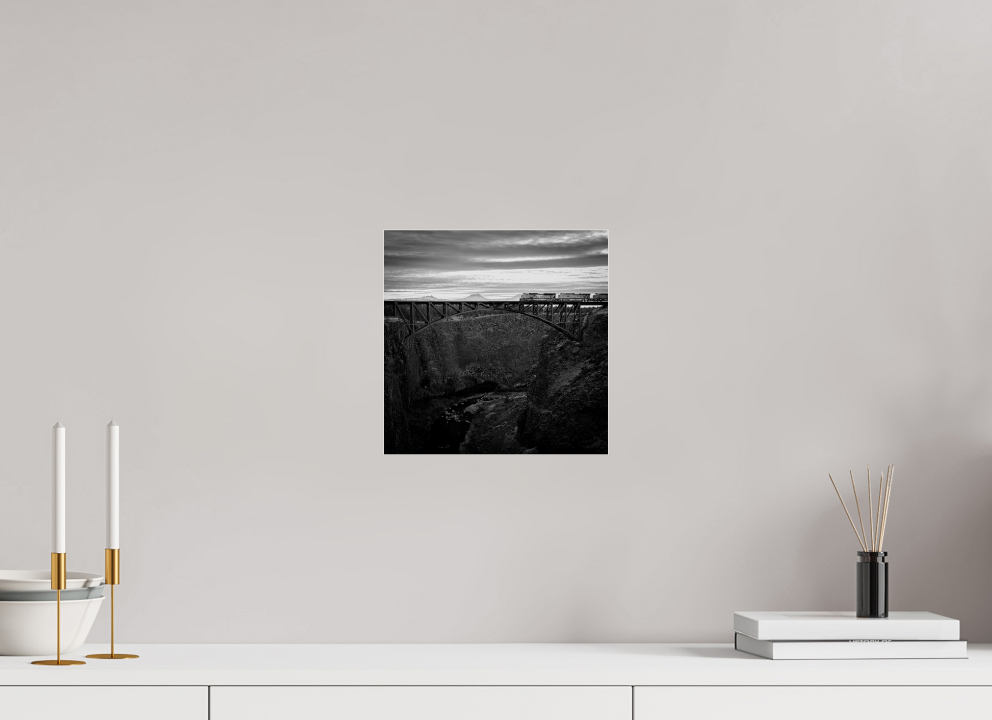 10 x 10″, Photo Print Under Acrylic Glass On Time