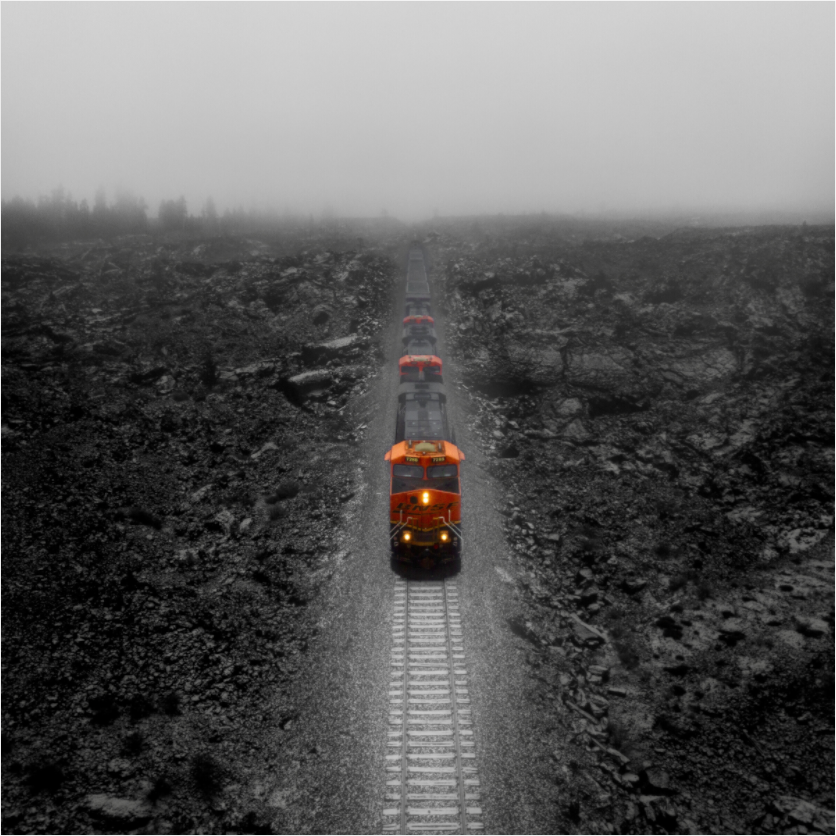 Main image Train in the Lava Lands