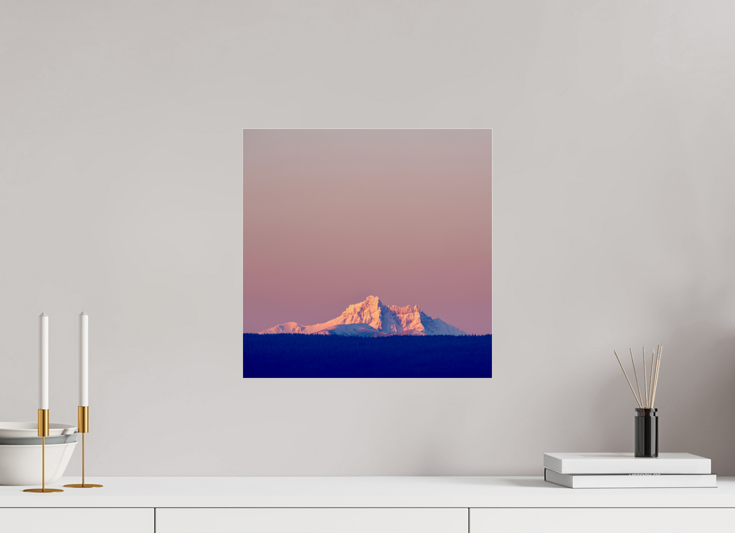 15 x 15″, Photo Print Under Acrylic Glass Three Fingered Jack at Dawn
