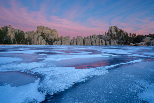 Main image Sylvan Lake in Winter