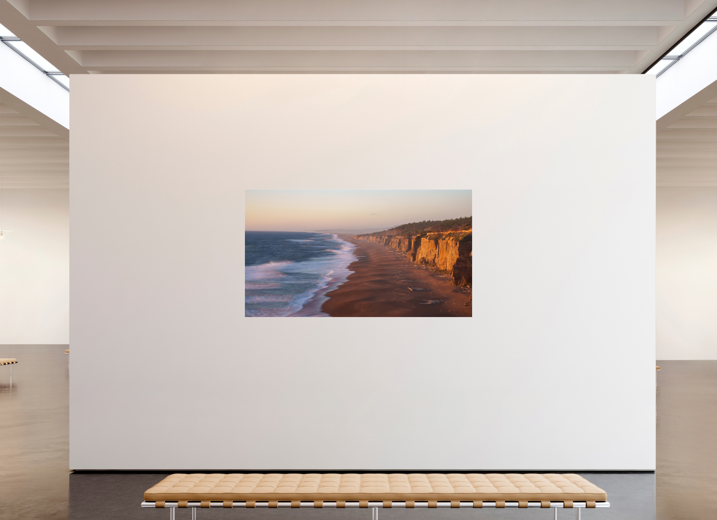 80 x 45″, Photo Print Under Acrylic Glass Blacklock Cliffs