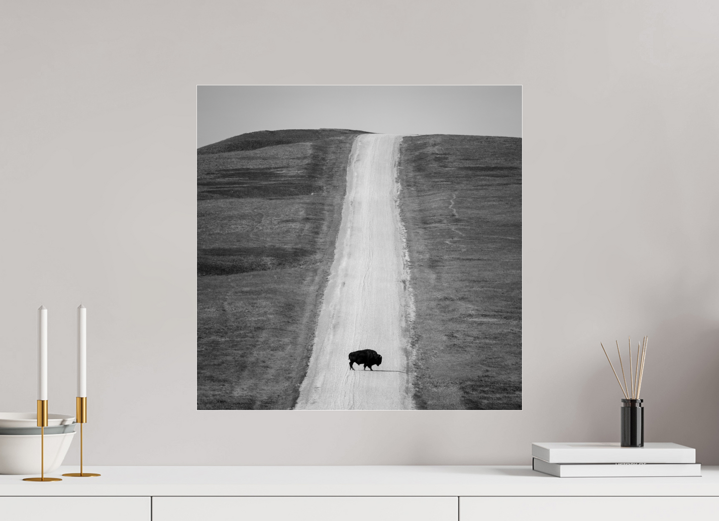 20 x 20″, Photo Print Under Acrylic Glass Unbounded