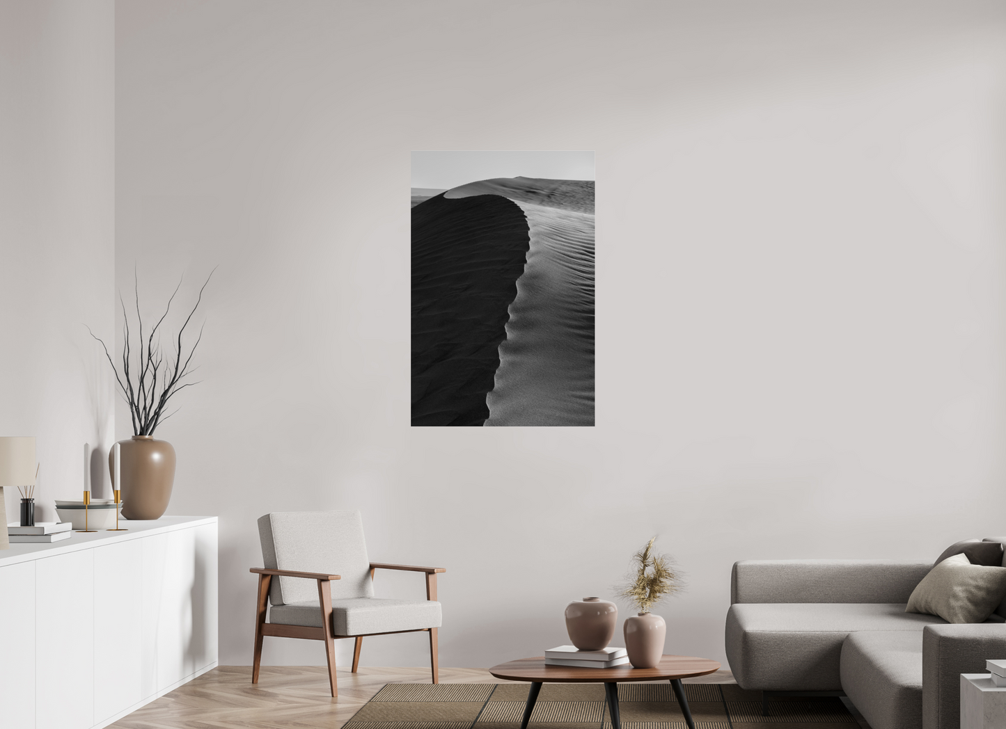 30 x 45″, Photo Print Under Acrylic Glass Edge of Silence