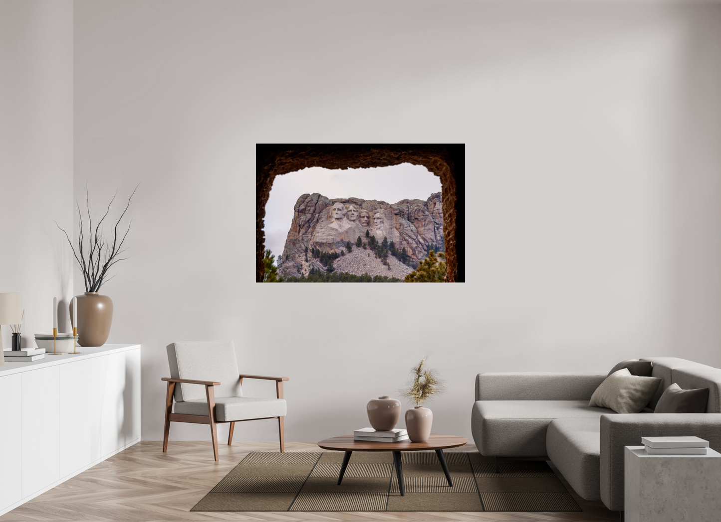 60 x 40″, Photo Print Under Acrylic Glass Tunnel Vision