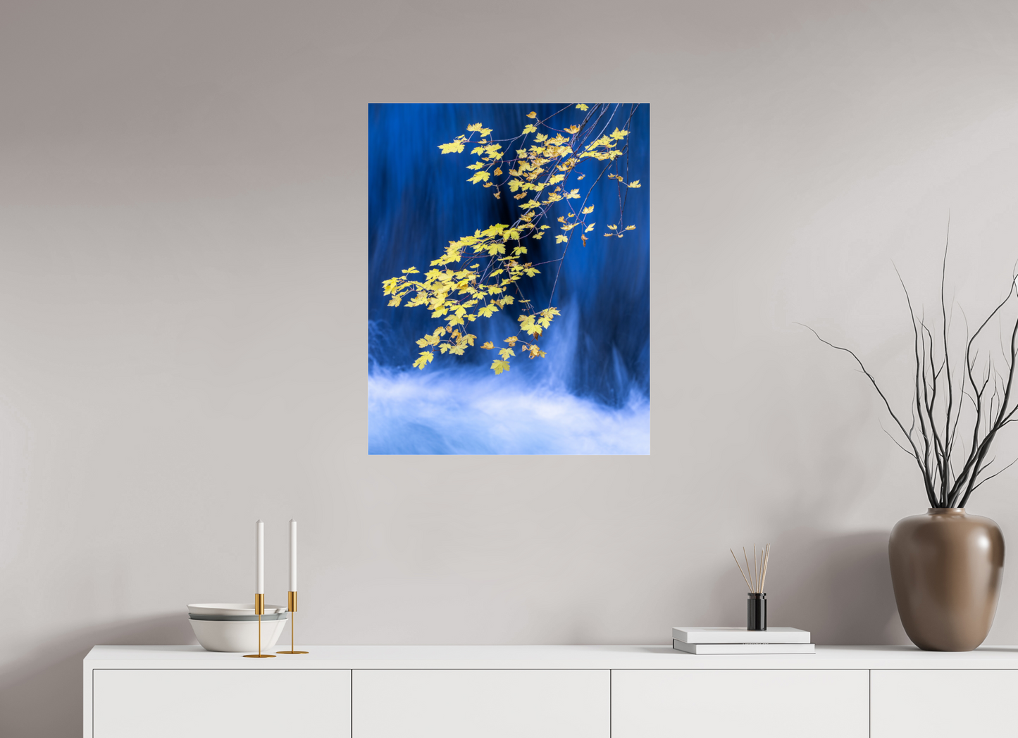 24 x 30″, Photo Print Under Acrylic Glass Flow