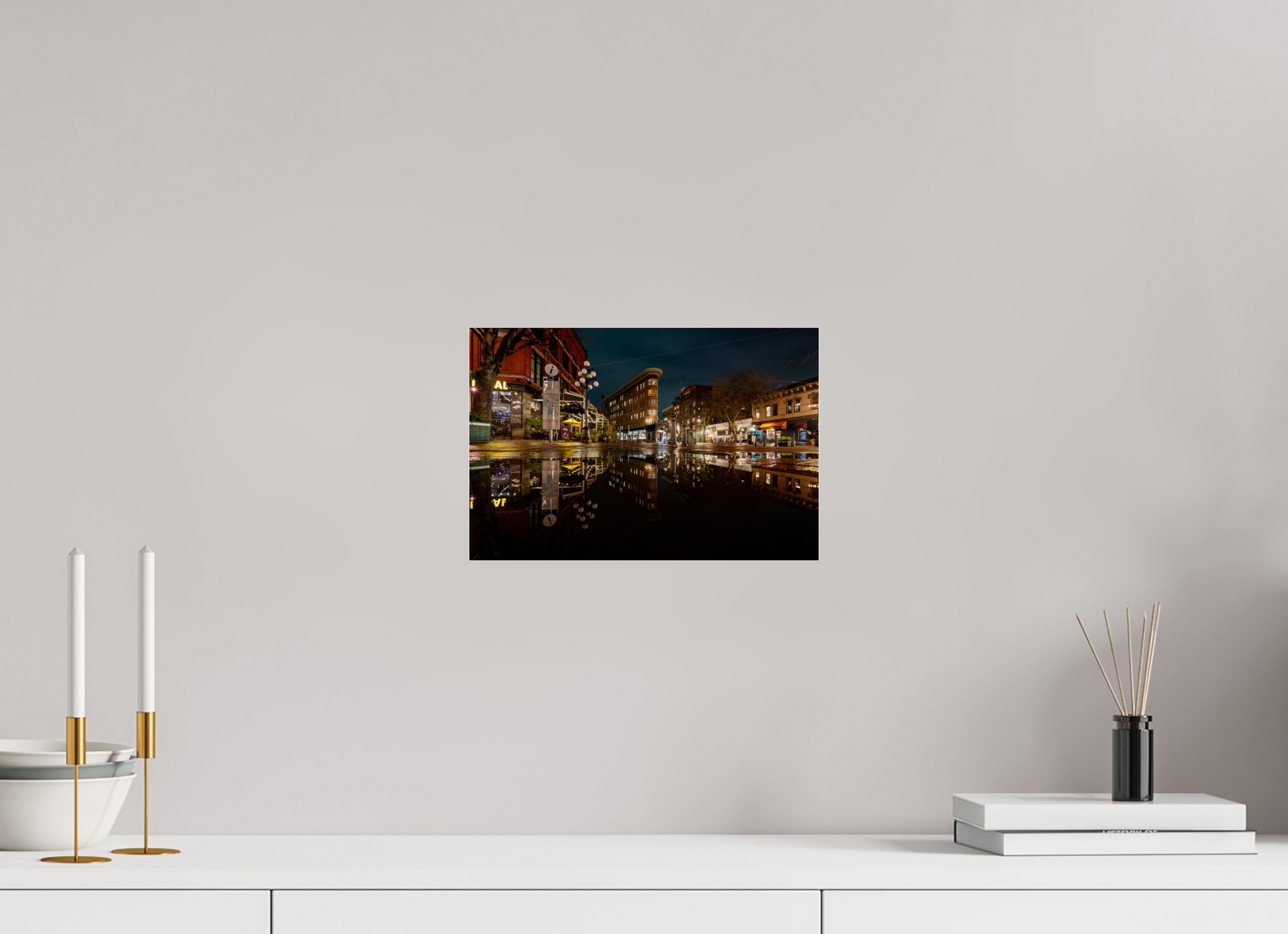 12 x 8″, Photo Print Under Acrylic Glass Gastown 2