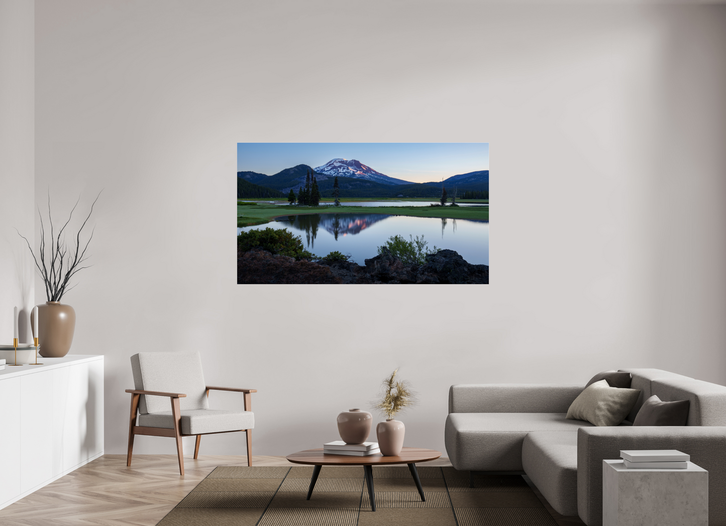 70 x 39.4″, Photo Print Under Acrylic Glass Classic Sparks Lake