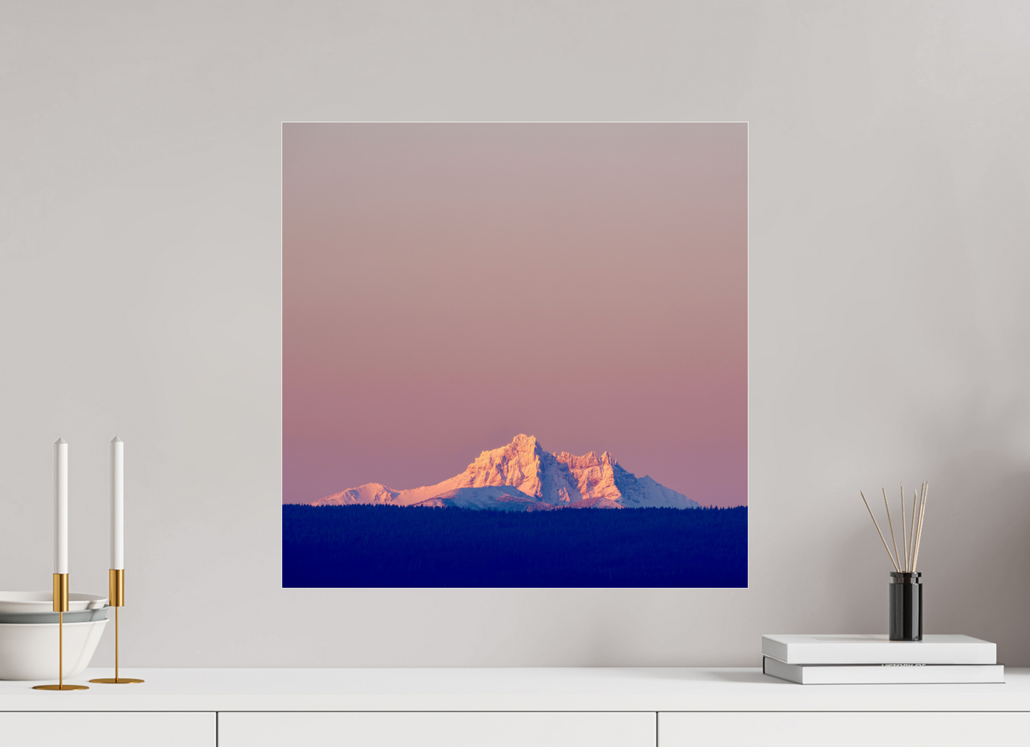 20 x 20″, Photo Print Under Acrylic Glass Three Fingered Jack at Dawn