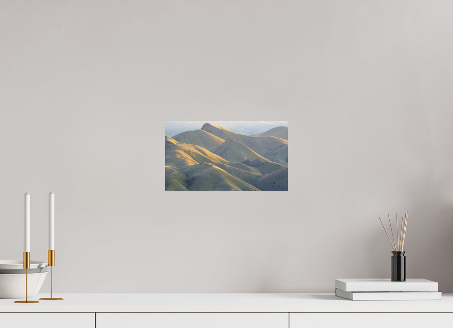 12 x 6.8″, Photo Print Under Acrylic Glass Forest Green Outback