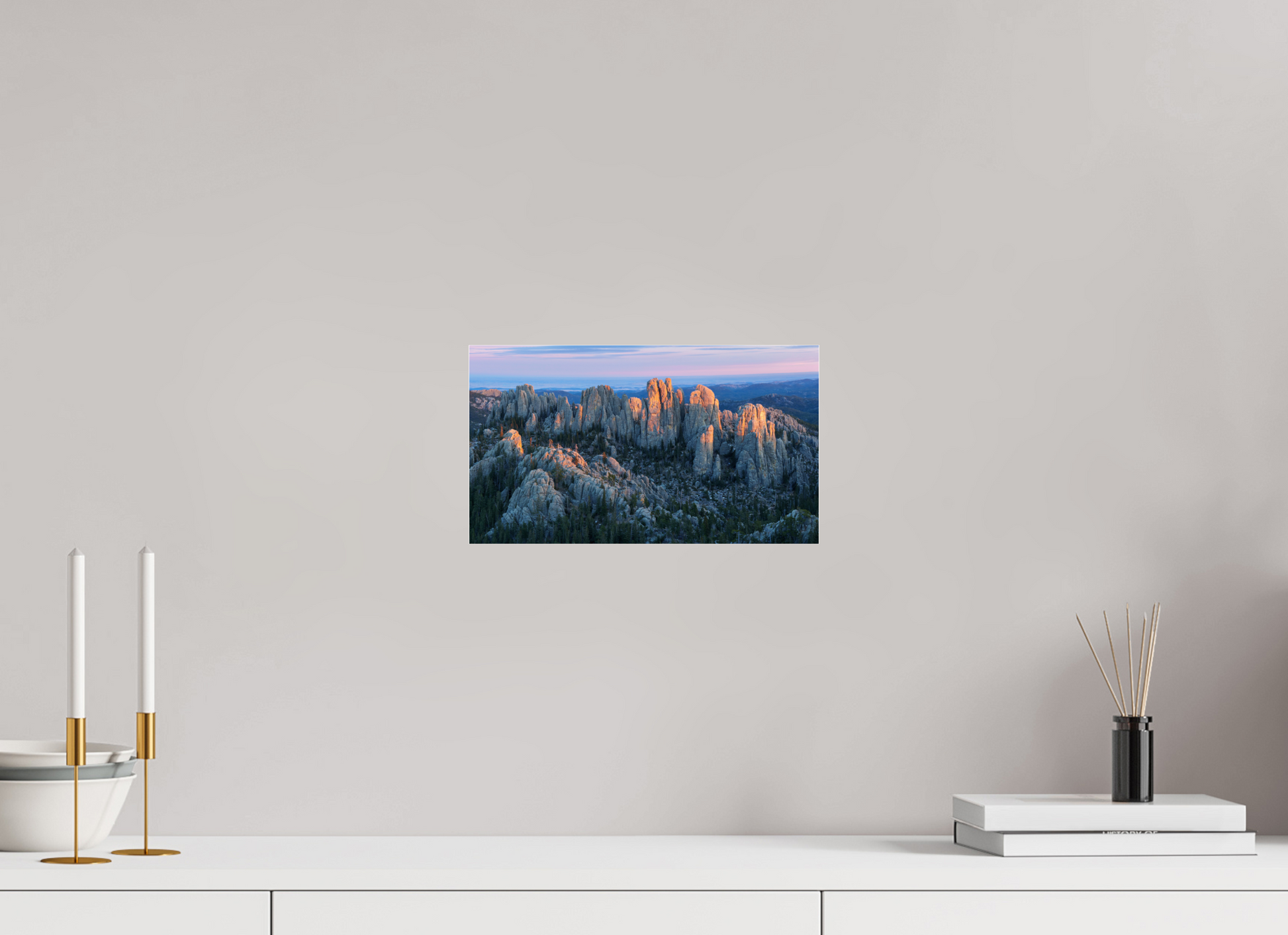 12 x 6.8″, Photo Print Under Acrylic Glass The Cathedral Spires