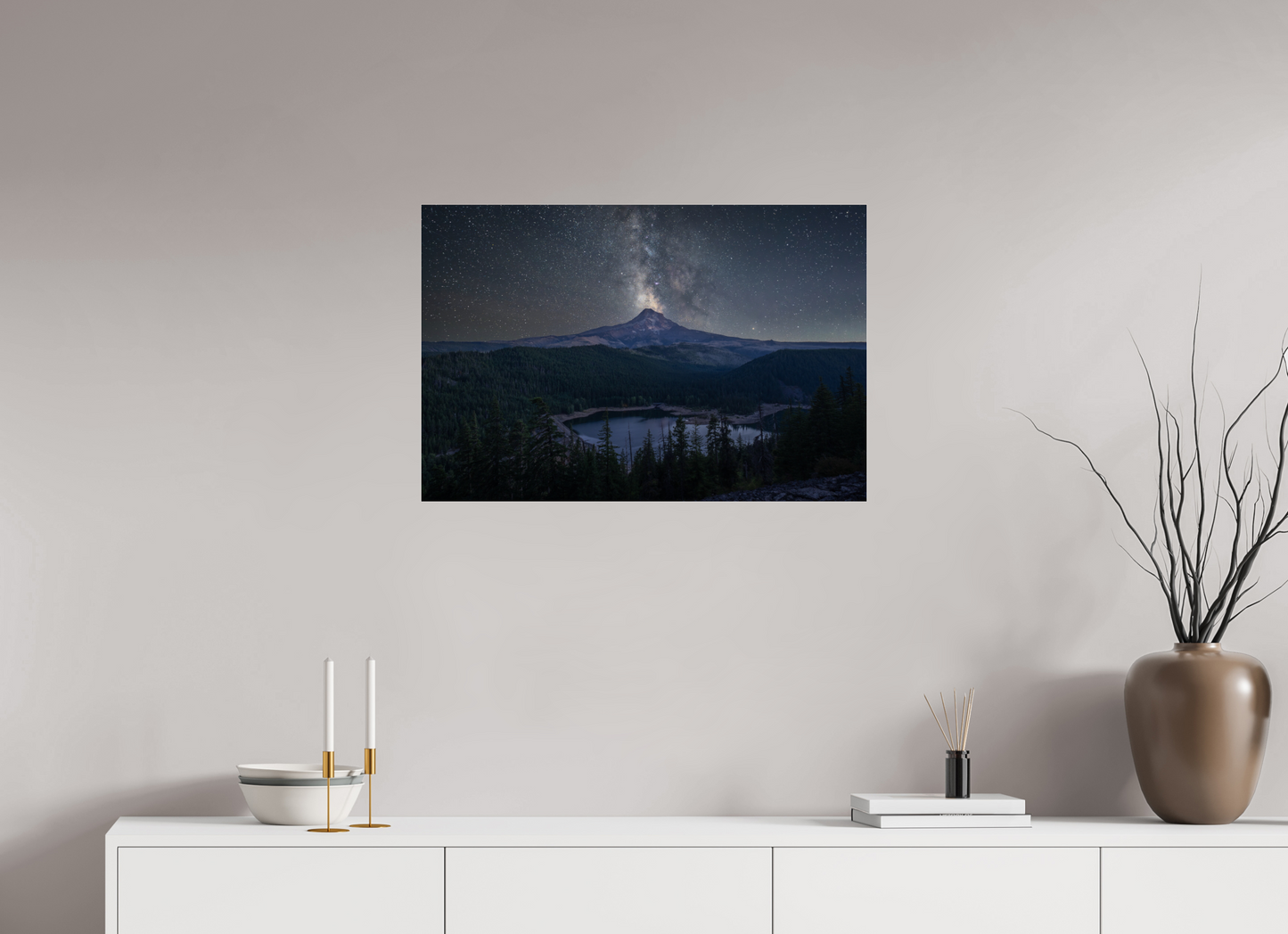 30 x 20″, Photo Print Under Acrylic Glass Galactic Eruption