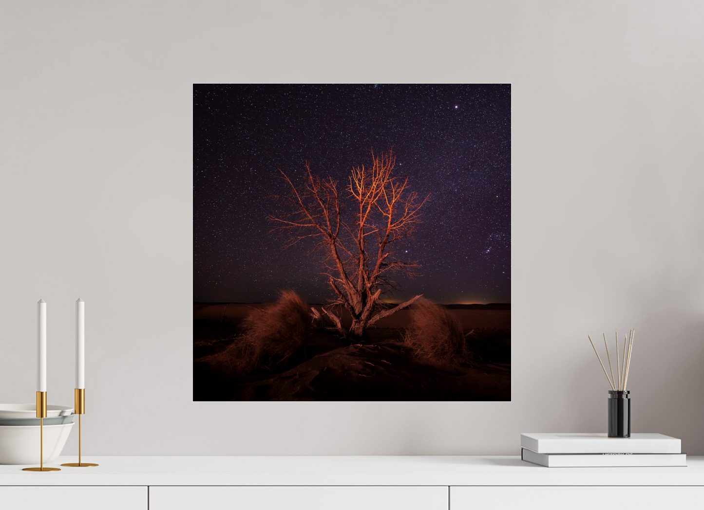 20 x 20″, Photo Print Under Acrylic Glass Fireworks and Freedom
