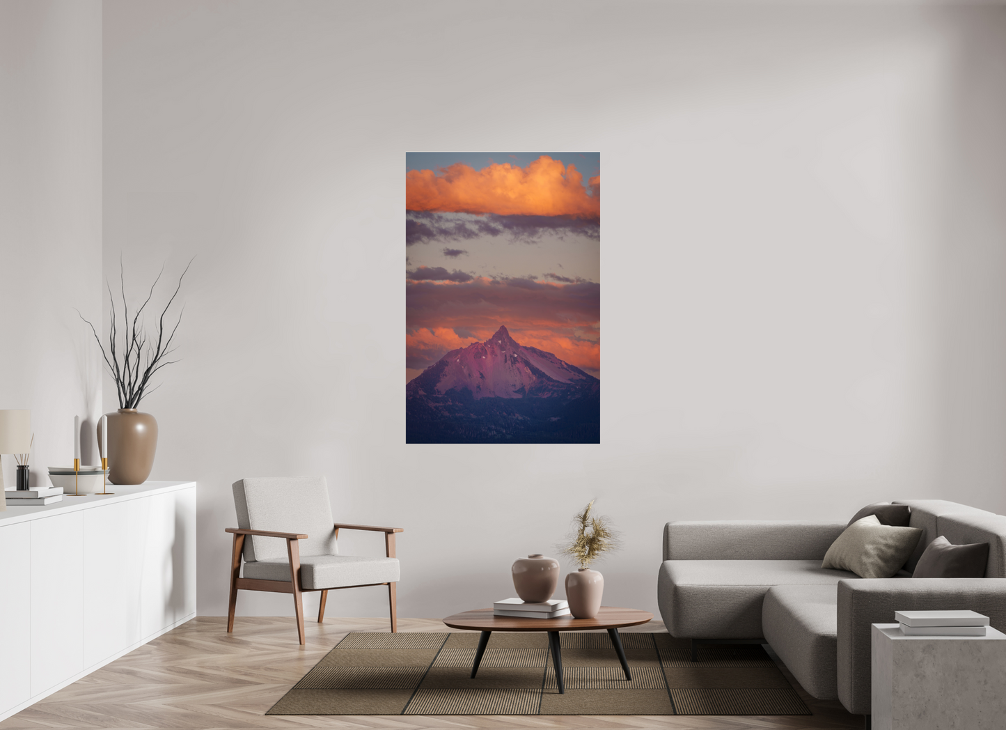 40 x 60″, Photo Print Under Acrylic Glass Glorious Mt Washington
