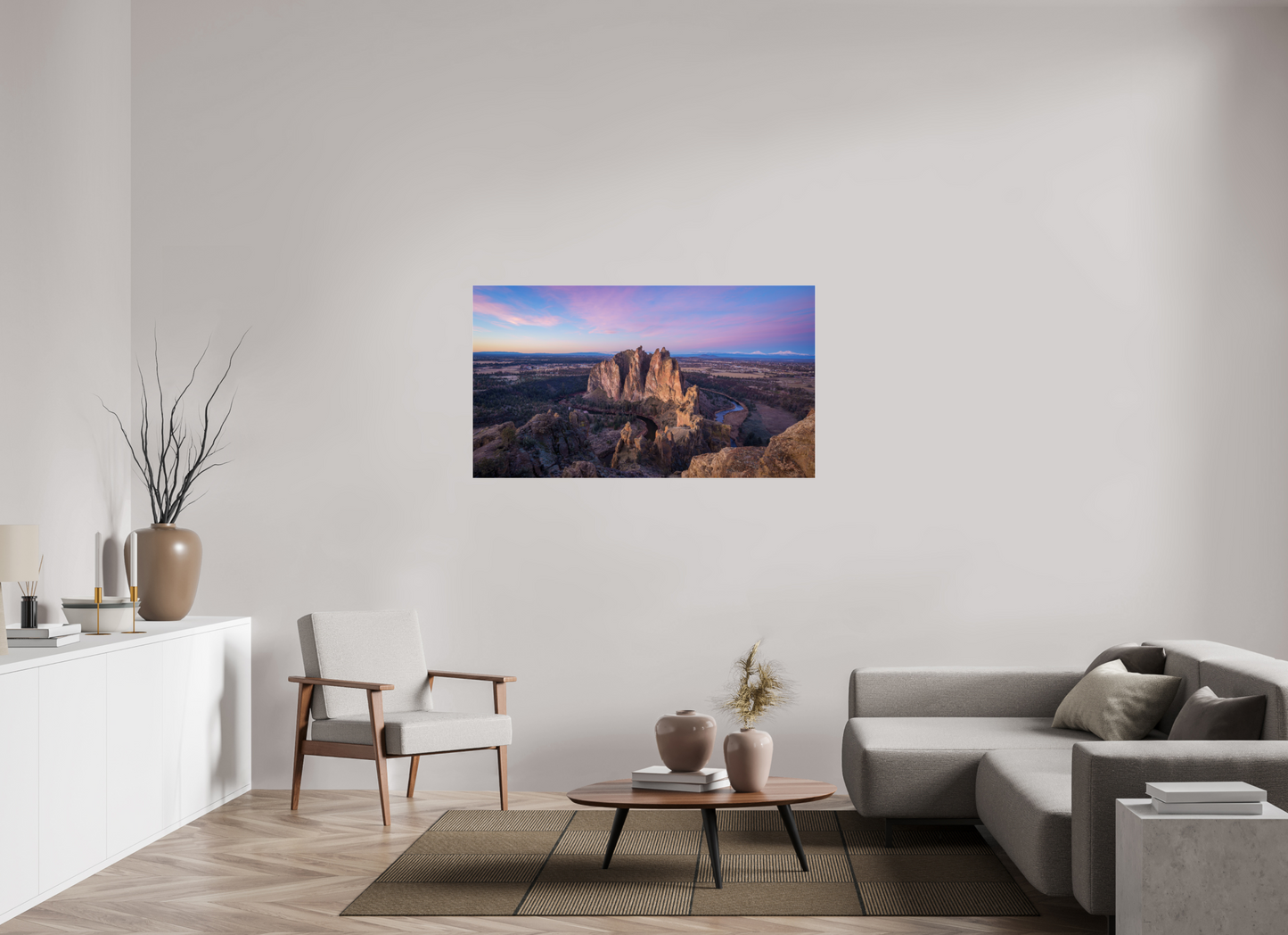 55 x 30.9″, Photo Print Under Acrylic Glass Enlightenment