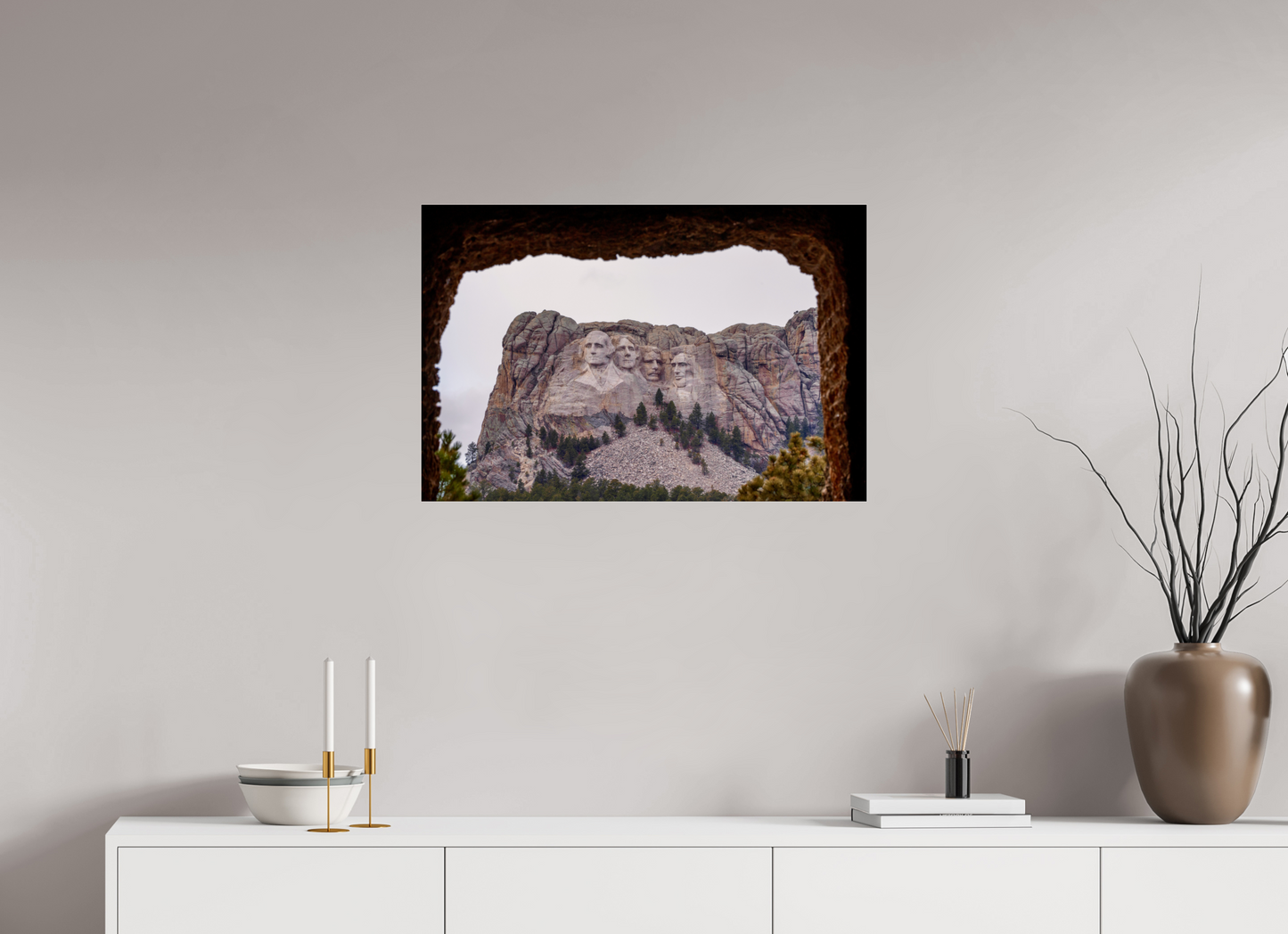 30 x 20″, Photo Print Under Acrylic Glass Tunnel Vision
