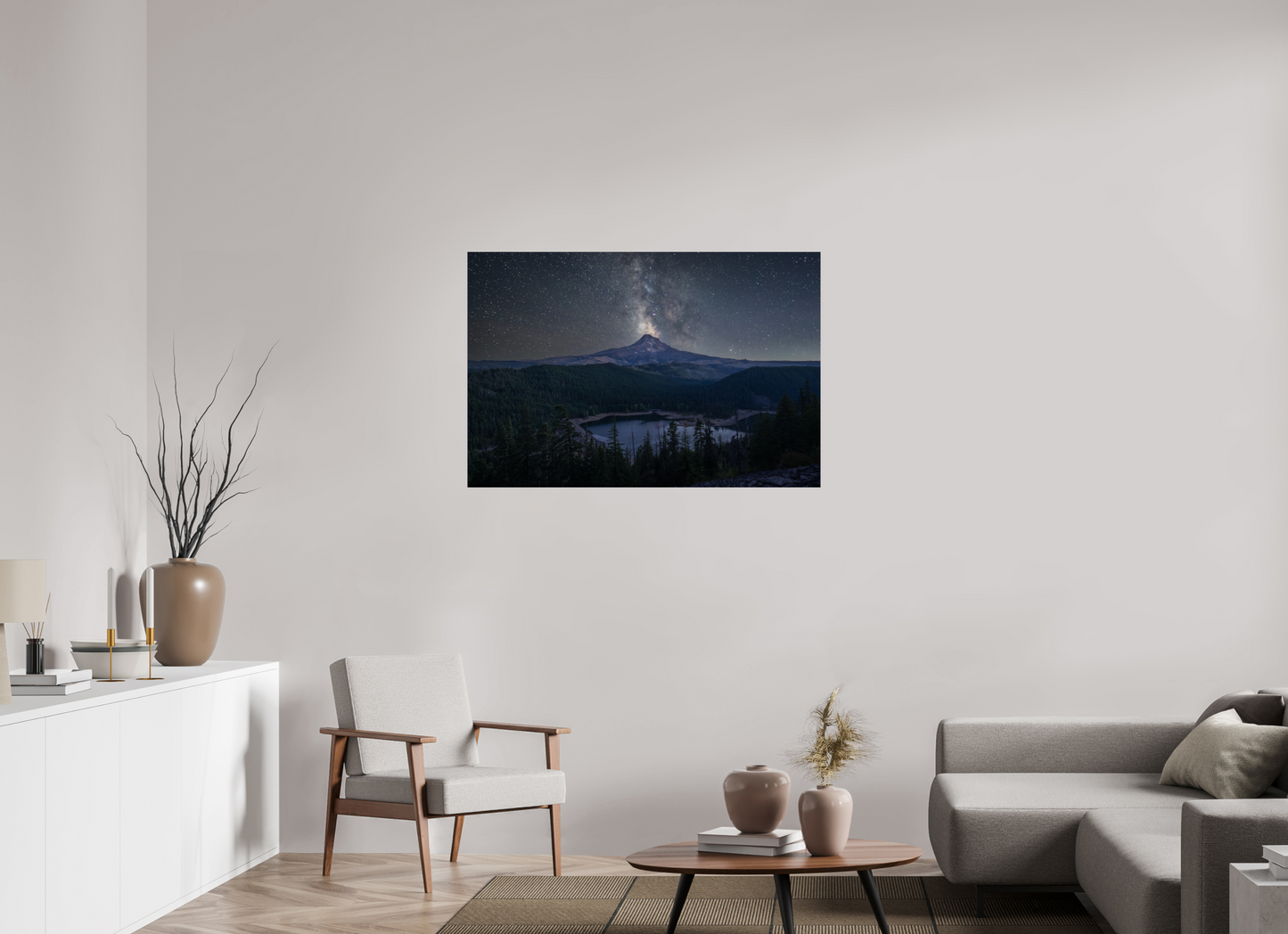 45 x 30″, Photo Print Under Acrylic Glass Galactic Eruption