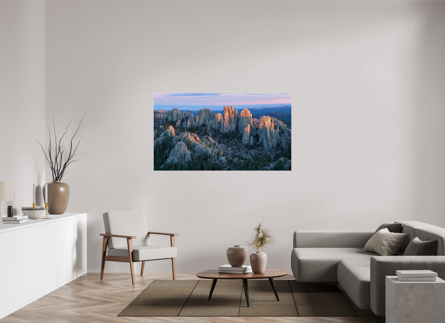 64 x 36″, Photo Print Under Acrylic Glass The Cathedral Spires