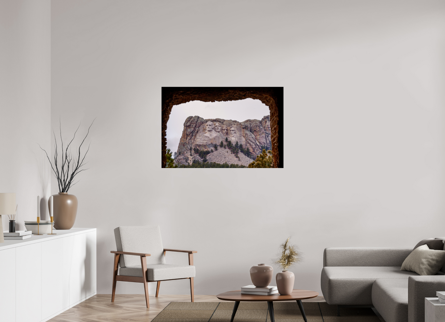 45 x 30″, Photo Print Under Acrylic Glass Tunnel Vision