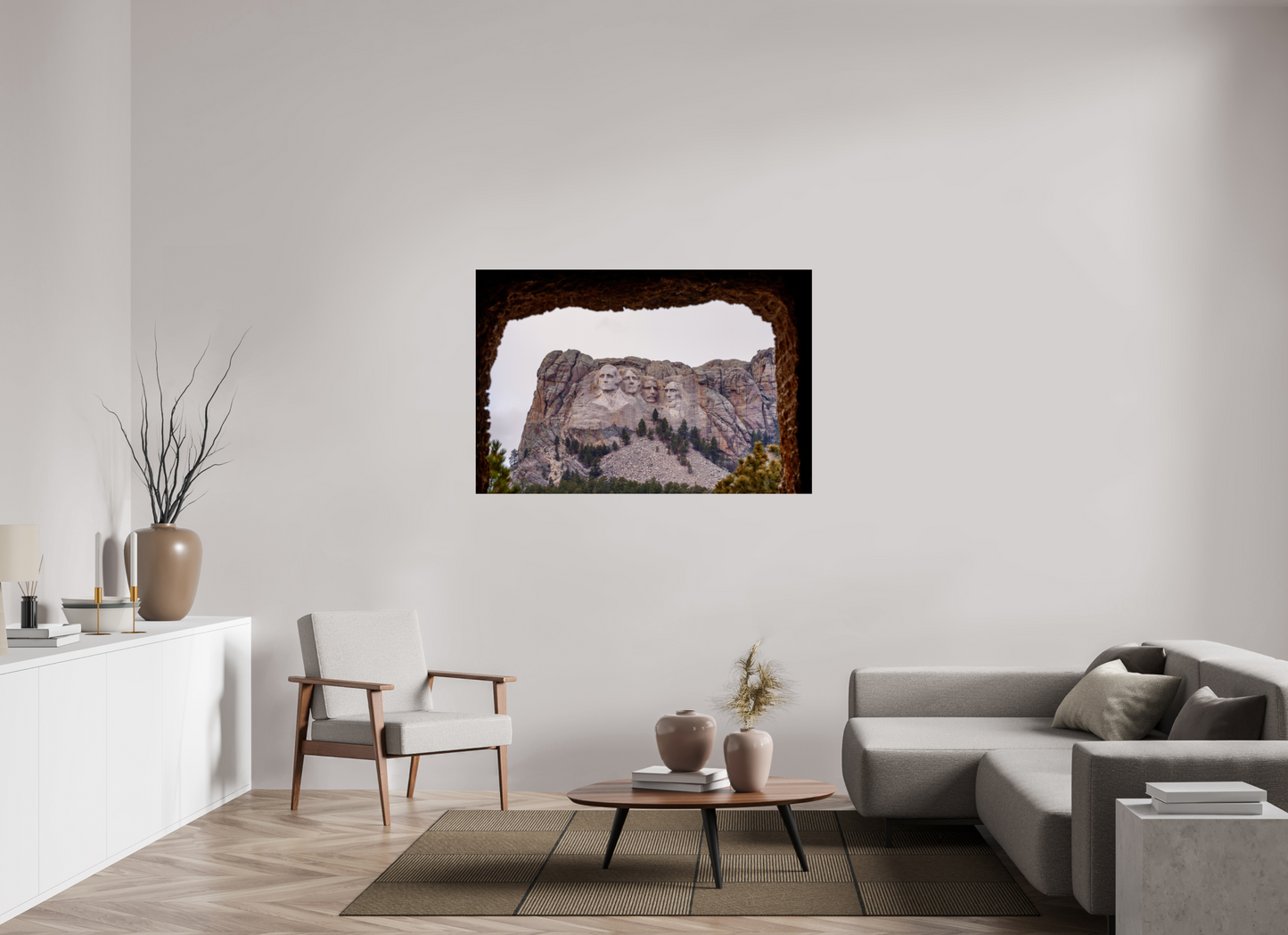 54 x 36″, Photo Print Under Acrylic Glass Tunnel Vision