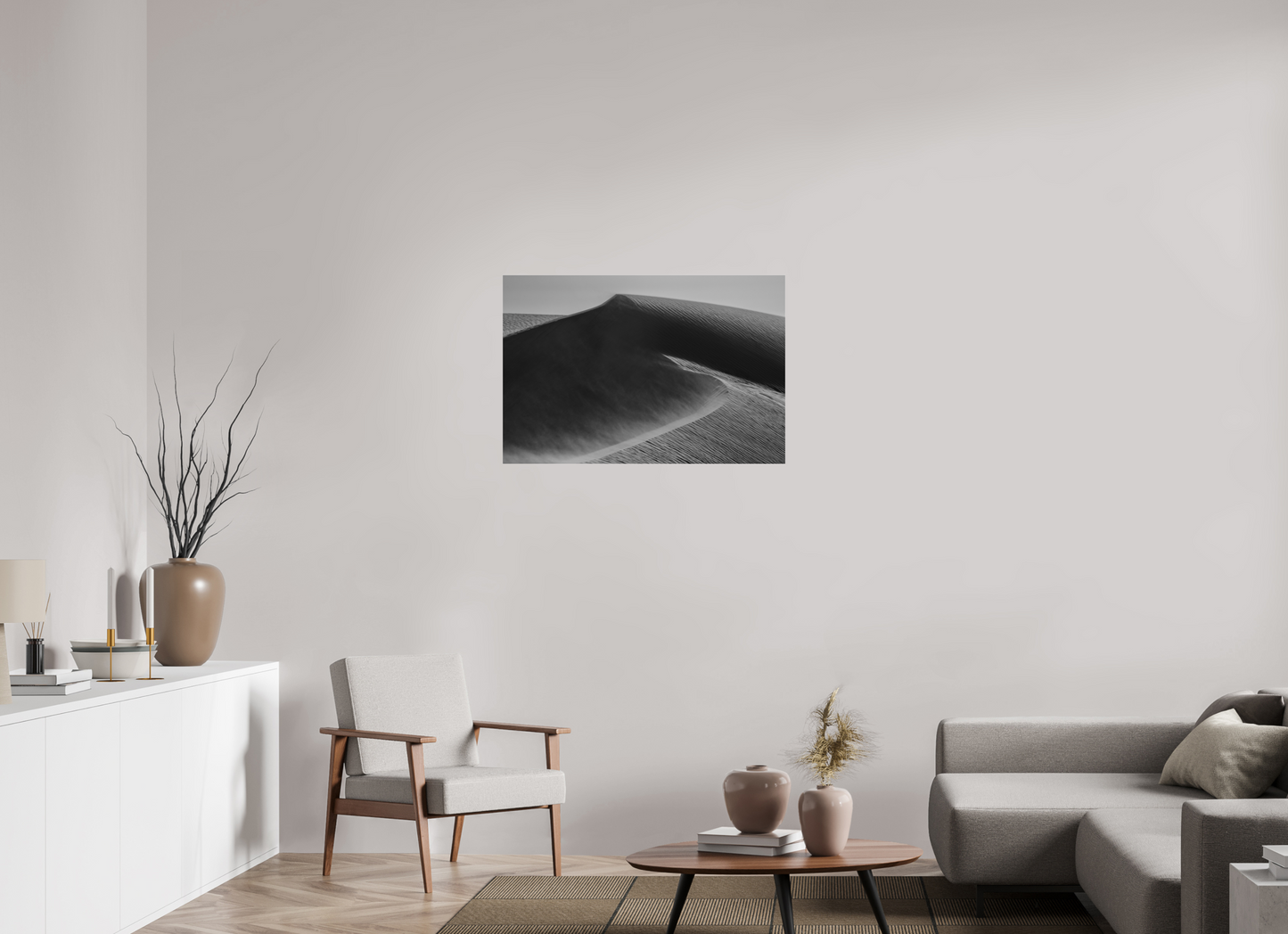 36 x 24″, Photo Print Under Acrylic Glass Sand Swept
