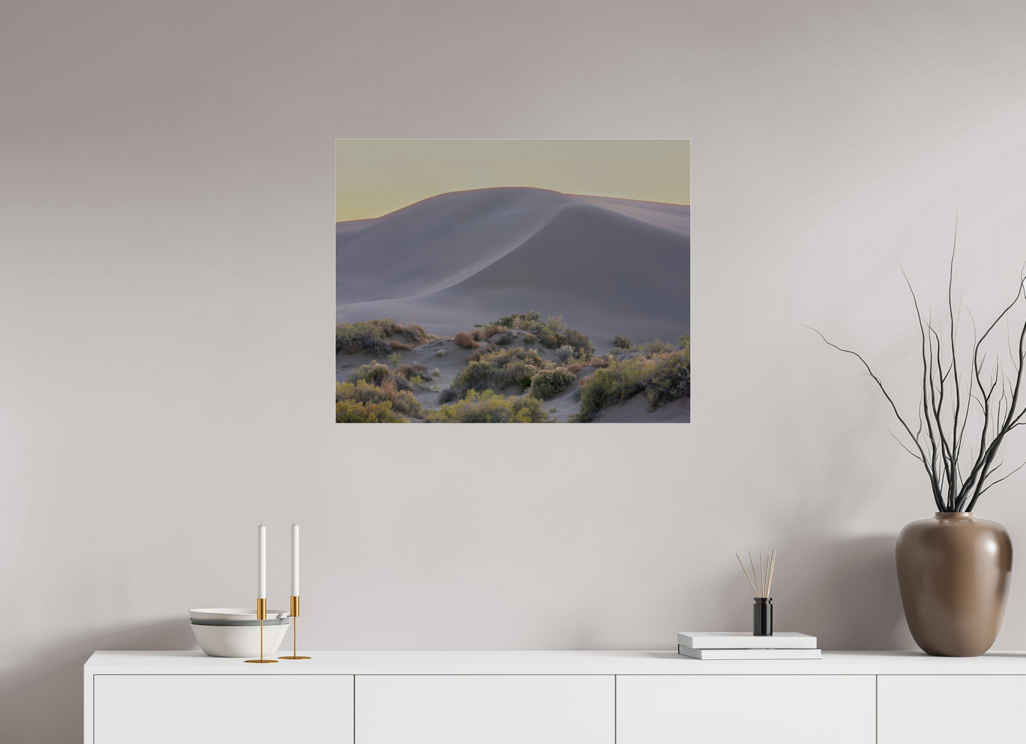 30 x 24″, Photo Print Under Acrylic Glass Mauve